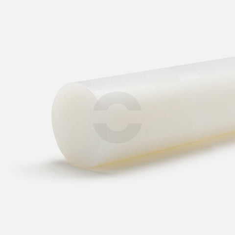 Barra Nylon (PA6) blanco extrusión